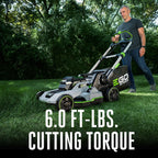 EGO POWER+ 21in Self-Propelled Cordless Lawn Mower With 56V 6.0Ah And 4.0Ah Batteries - LM2123SP-2