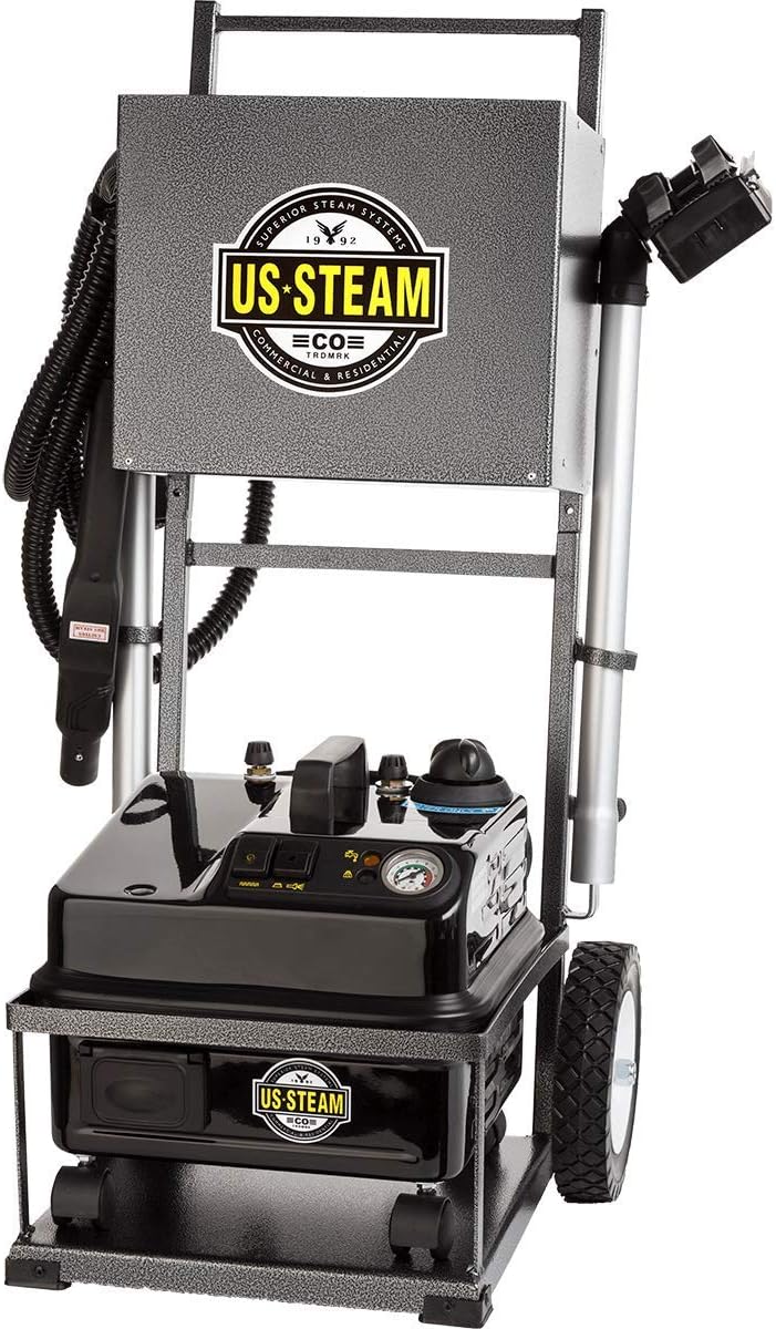 Raptor Steam Commercial Cleaner With Cart - 2 Boiler System