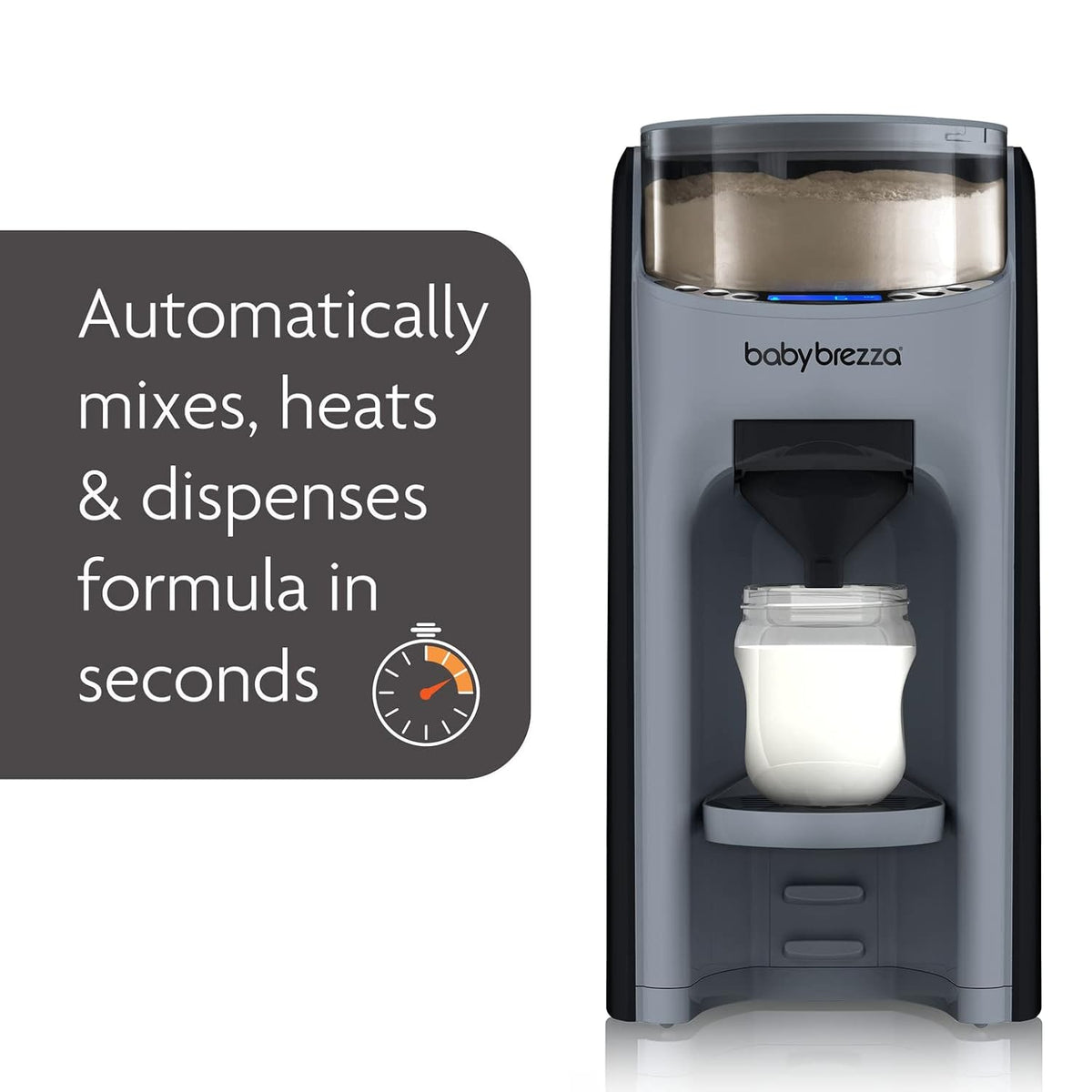 Baby Brezza Automatic Warm Formula Maker, BPA-Free, White - FRP0046COM