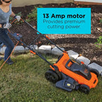 BLACK+DECKER 20 in. 13 Amp Corded Electric Walk-Behind Push Lawn Mower - MM2000