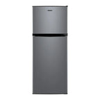 Galanz 4.6 Cu Ft Two Door Mini Refrigerator With Freezer, Stainless Steel - GL46TS5E