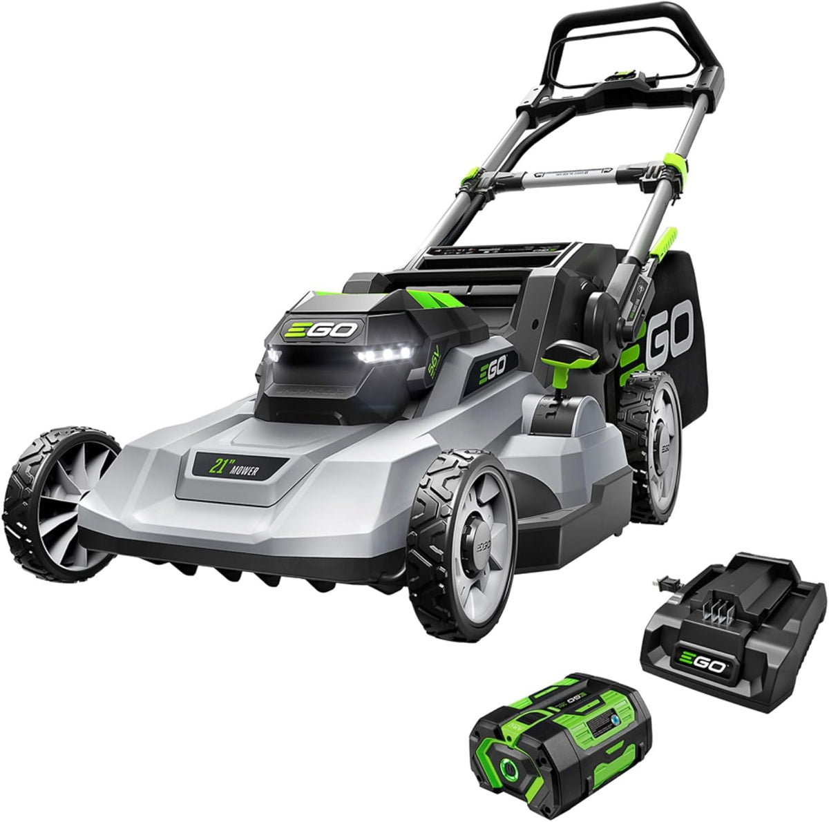 EGO POWER+ Cordless Electric Lawn Mower, 21 in, 56V 6.0Ah Battery And 320W Charger - LM2114