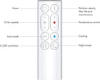 Dyson Purifier Hot+Cool Gen1, White - HP10 664610-01