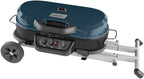 Portable Stand-Up Propane Grill, Black, 3 Burners - 285