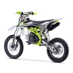 MOTOTEC Gas-Powered Dirt Bike 125CC 4-Stroke Green - X3 95731462