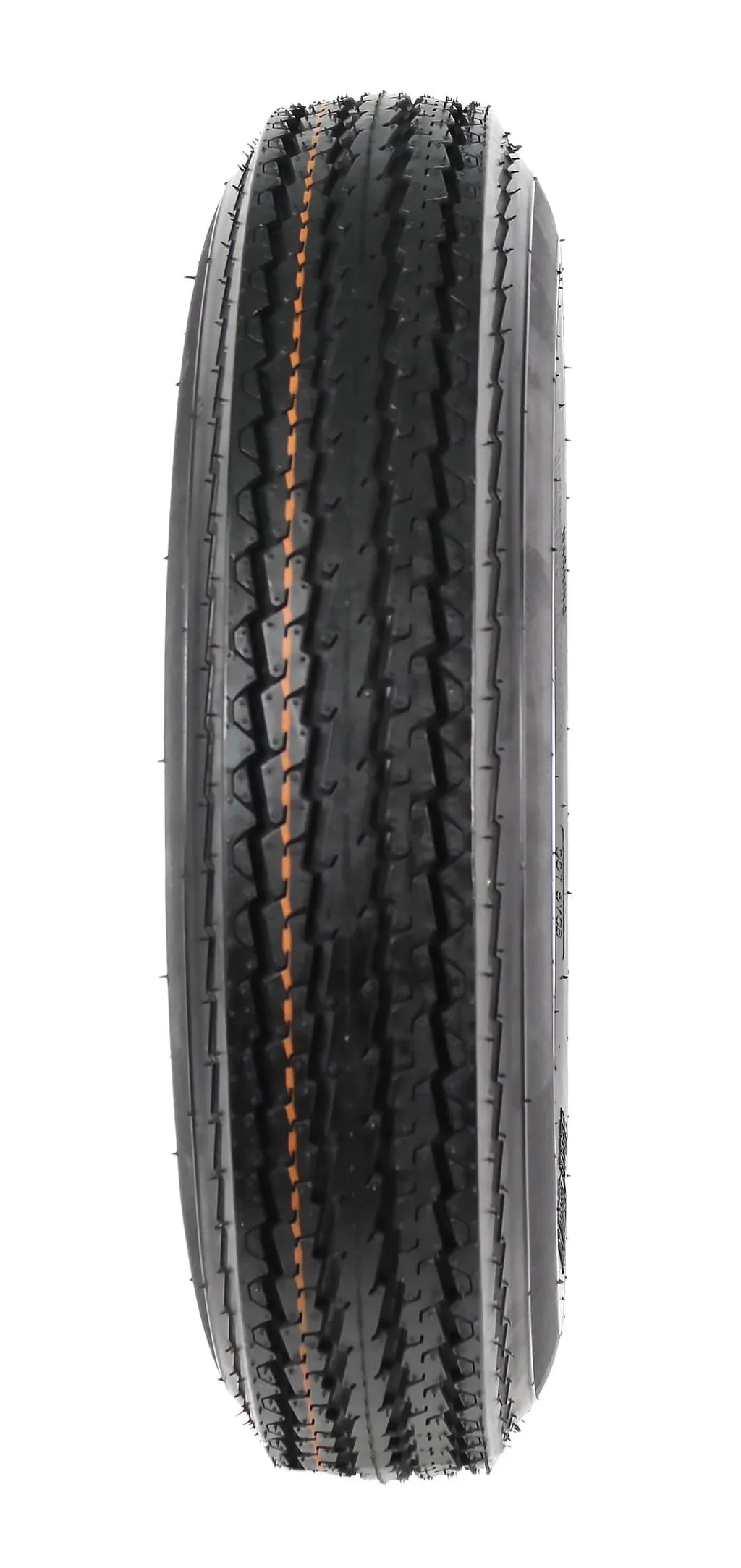 2-Pack Trailer Tires And Rims 5.30-12 Load B 5-Lug White Spoke
