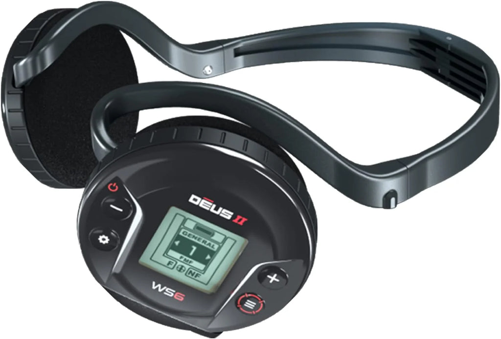 XP DEUS II Fast Multi-Frequency Metal Detector With 11 Inch FMF Search Coil And MI-6 Pinpointer - DEUS2-34FMFRCEA_MI-6