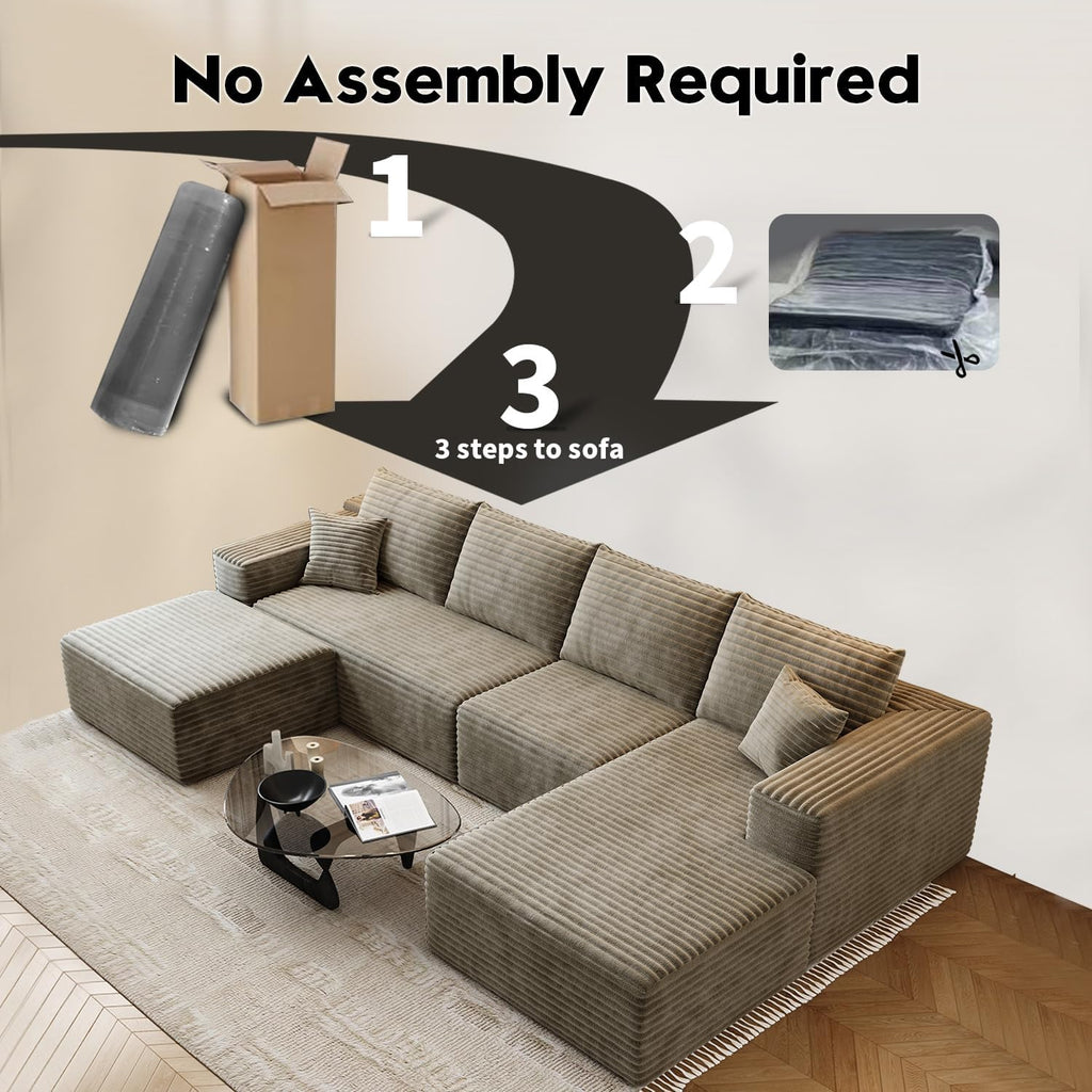 Settab Modular Sectional Sofa, 2 Seater Left-Facing Chaise, Black, 68.9 inch D x 107.5 inch W x 36.3 inch H