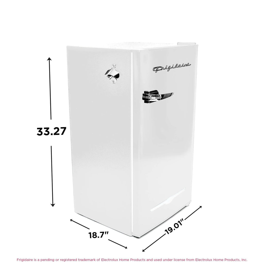 Frigidaire Retro Bar Fridge, 3.2 Cu. Ft., Pink, 65-Watt - EFR376-C-PINK