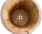 6 qt Hand Crank Ice Cream Maker With Classic Wooden Tub
