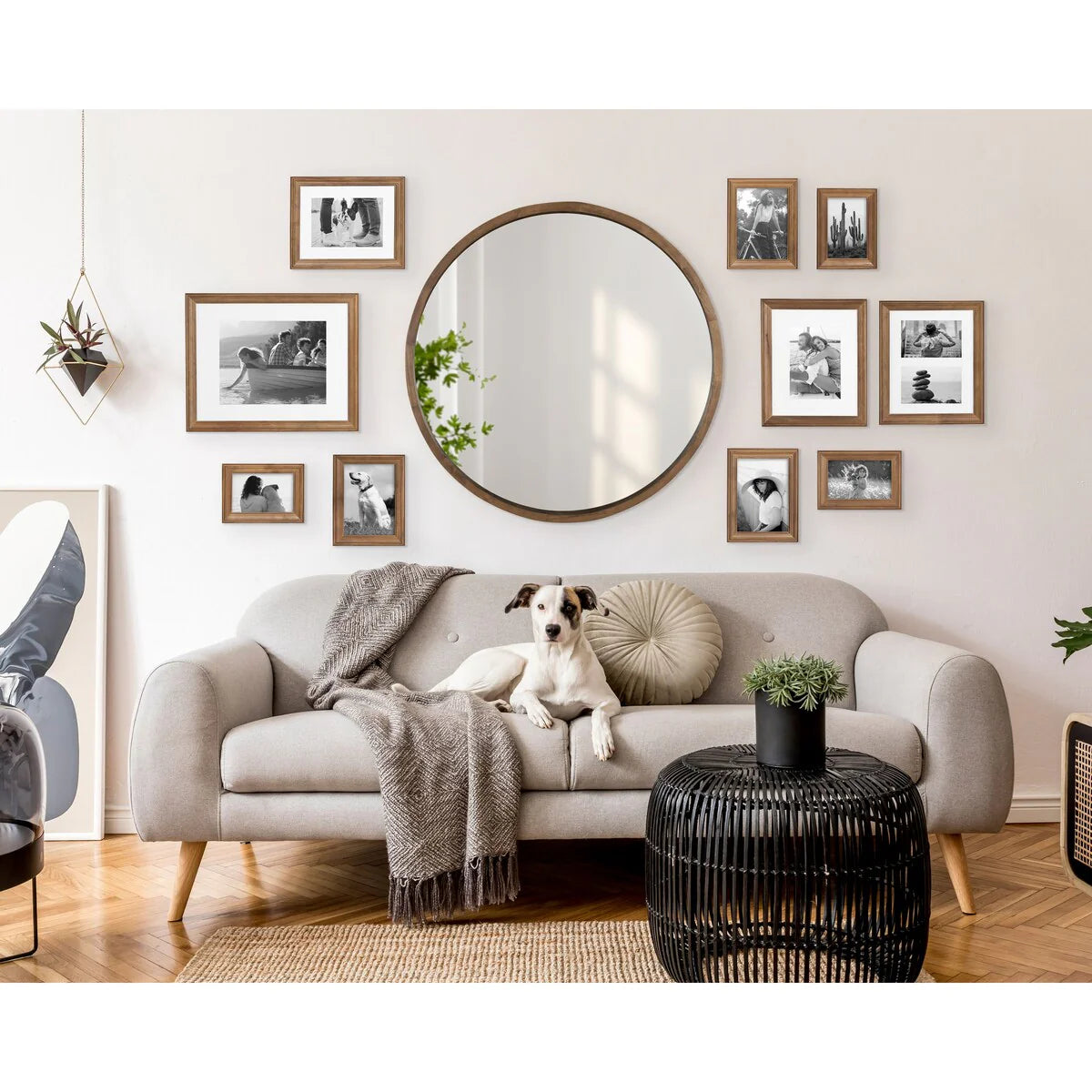 10-Piece Wood Gallery Wall Picture Frame Set - 11 x 14 in