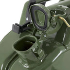 Wavian Jerry Can With Spout 5.3 Gallon 20 Liter Green - 3008-WAV-OB