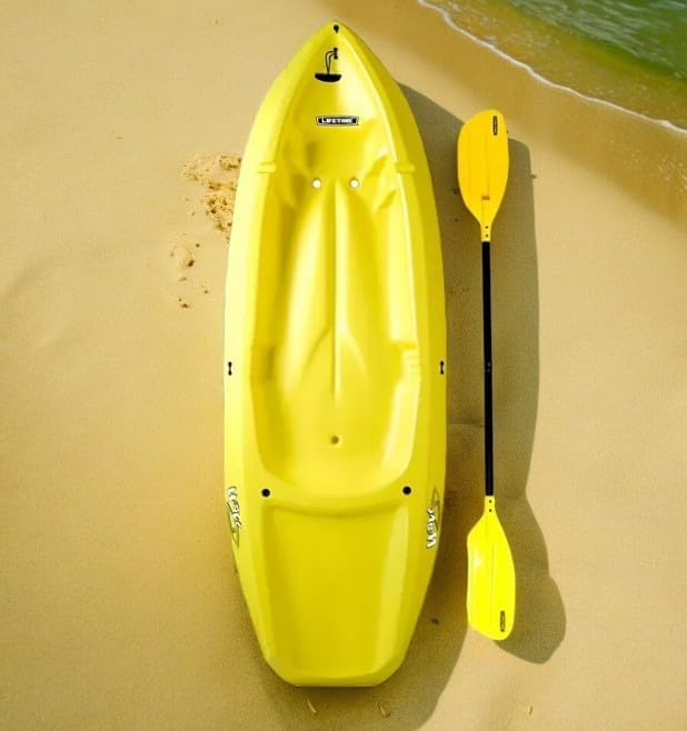 Generic Wave 6' Youth Kayak With Paddle - 6' Youth Wave Kayak