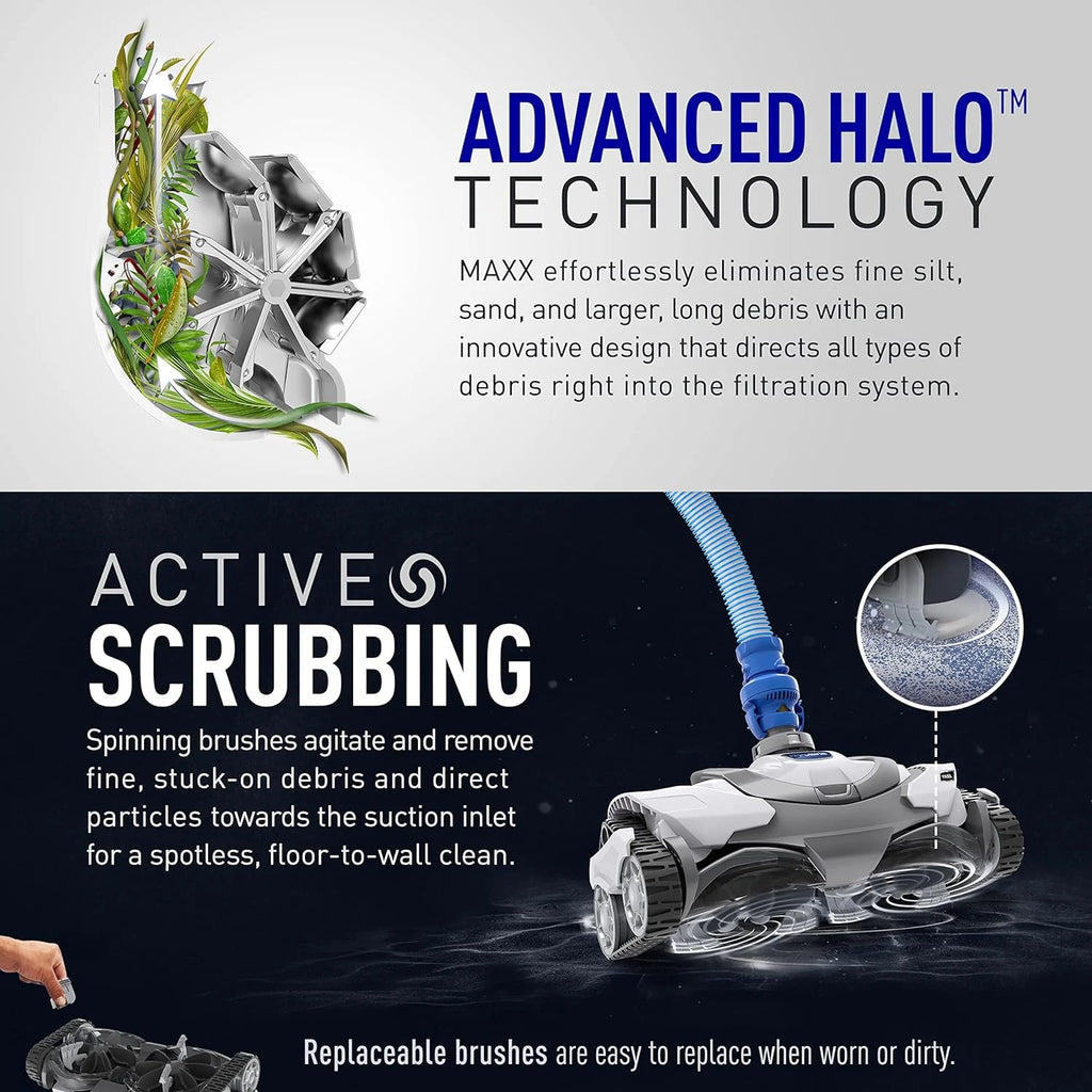 Polaris MAXX Suction-Side Automatic In-Ground Pool Cleaner With 39 ft Hose - FSMAXX