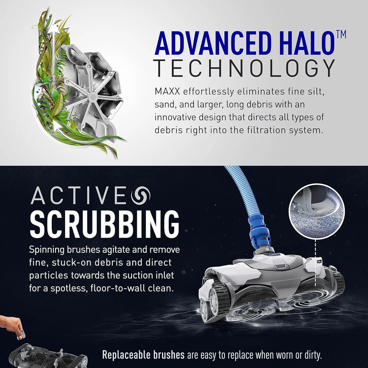 Polaris MAXX Suction-Side Automatic In-Ground Pool Cleaner With 39 ft Hose - FSMAXX