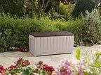 Keter Deck Storage Box 90 Gal Beige/Brown