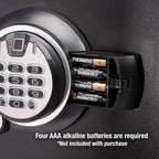 1.23 Cu Ft Waterproof And Fireproof Digital Safe Box - Alloy Steel