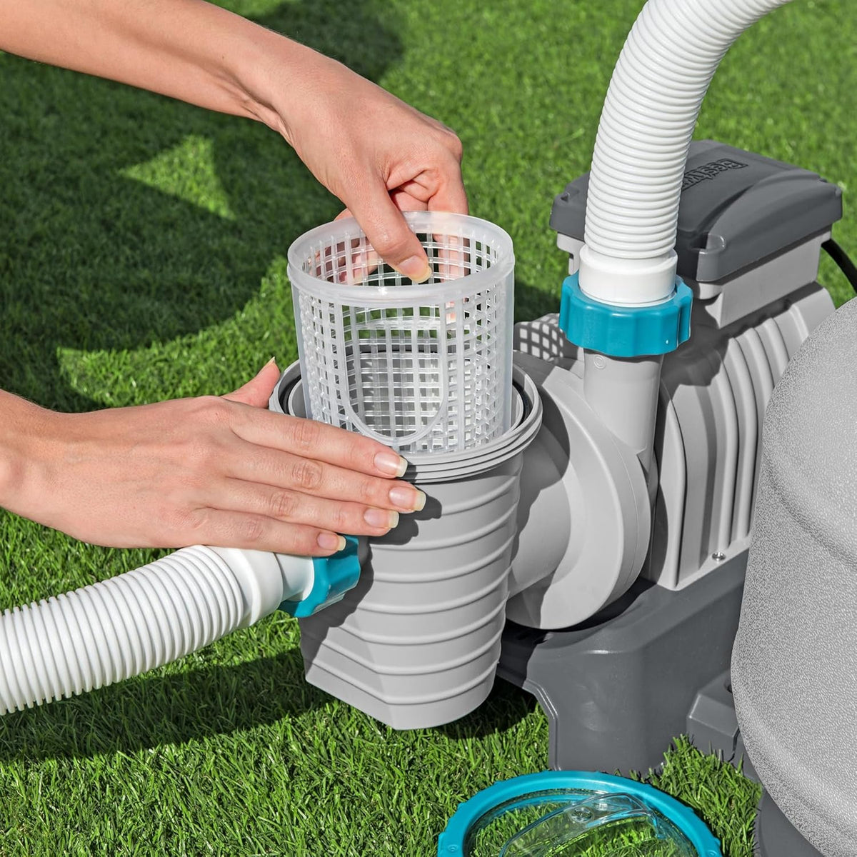 Sand Filter Pump 2,200 GPH For Above-Ground Pools