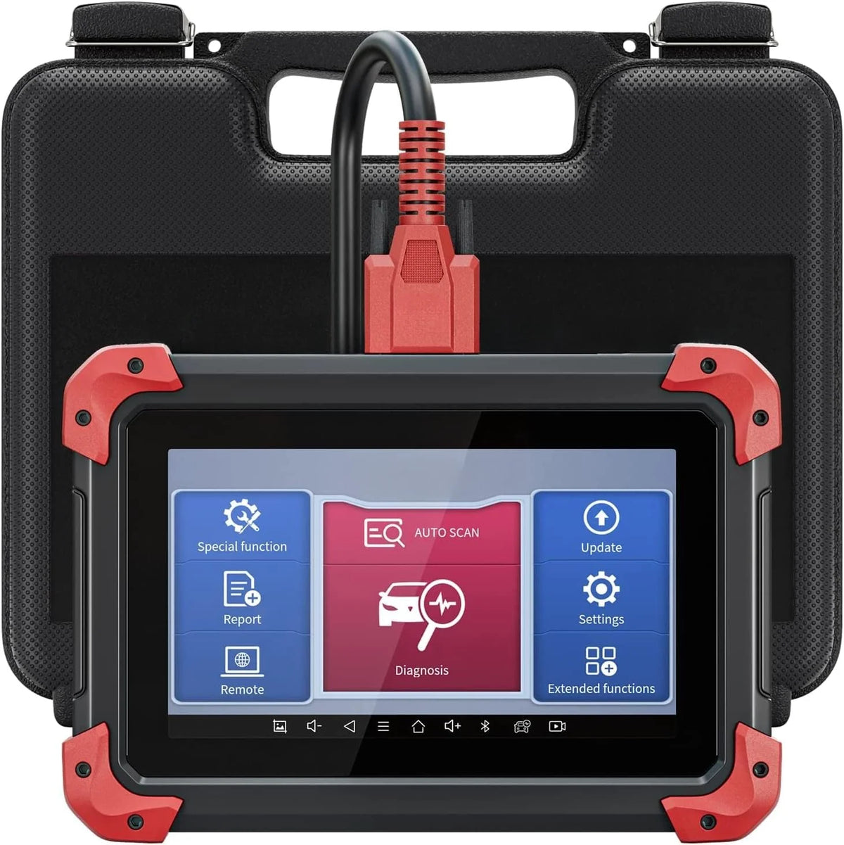 Automotive Scanner With ECU Coding, Active Tests, All System Scan, 36+ Resets, Android 10