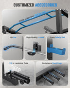 Sportsroyals Power Cage With Lat Pulldown, Black - Power Cage