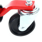 Hydraulic Positioning Car Wheel Dolly Jack Lift, 1500lb, A3 Steel And PVC