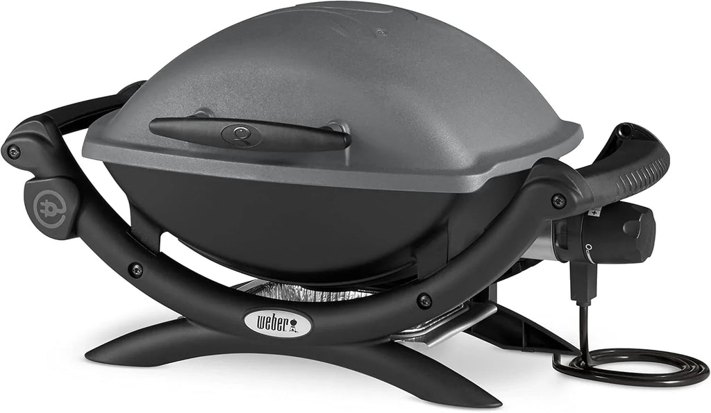 Weber Q1400 Electric Grill, Dark Gray, 2200 Watt