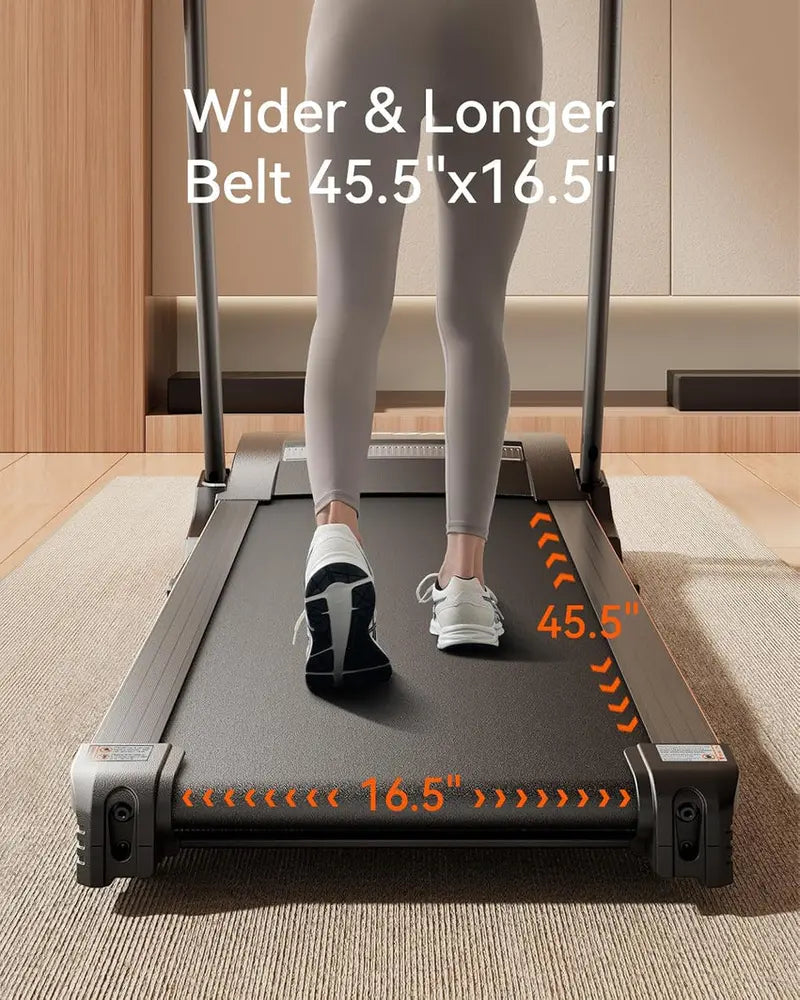 Foldable Home Treadmill With 3HP Motor, Auto Incline Adjustment And Bluetooth Connectivity