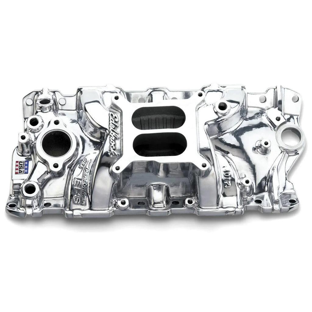 edelbrock Performer Intake Manifold, Polished - 27011