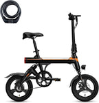 Jasion 14 Inch Folding Electric Bike, 21 Mph, 500W Peak Motor, 270Wh Battery - EB3