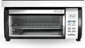 BLACK DECKER SpaceMaker Under Counter Toaster Oven, Digital Controls, Black/Stainless Steel, Fits 9 in Pizza Or 4 Slices