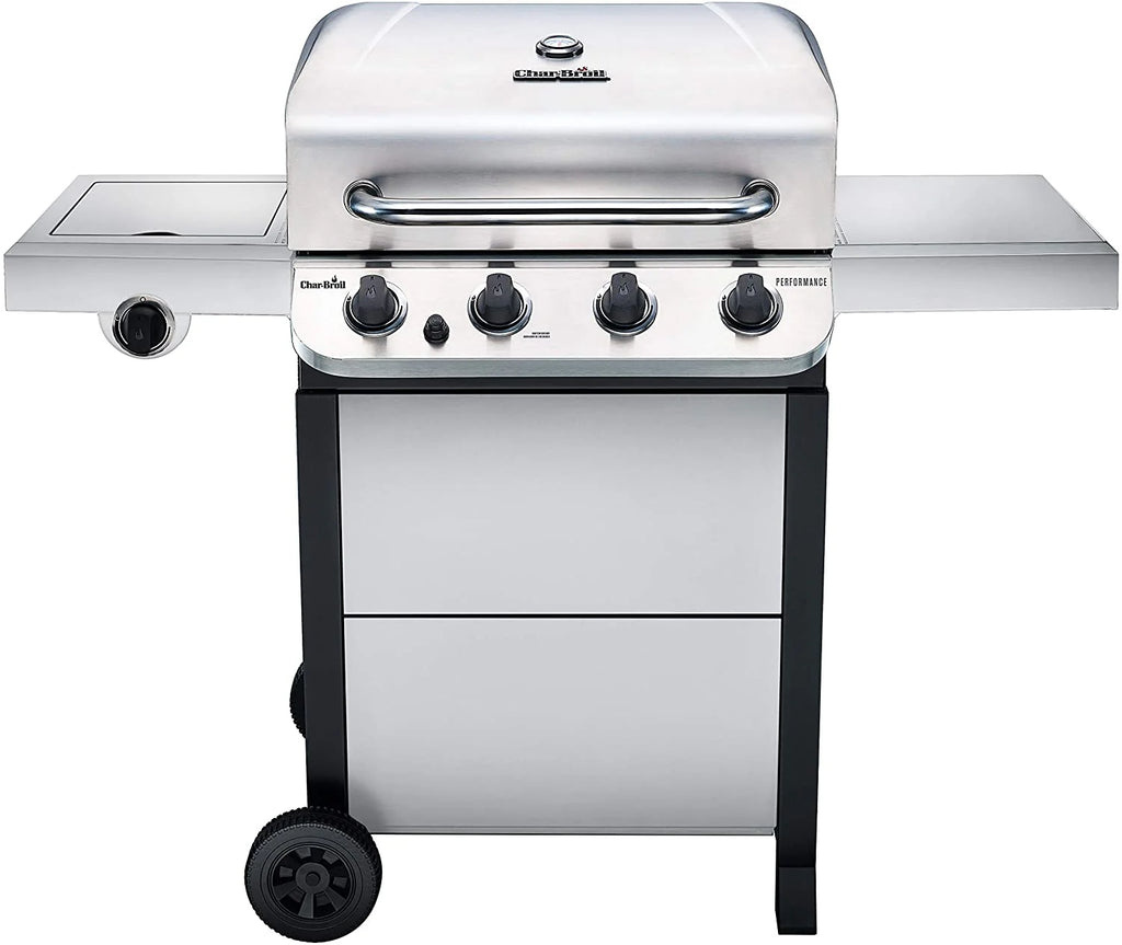 Char-Broil Performance 4-Burner Liquid Propane Gas Grill, Stainless Steel - 463377319