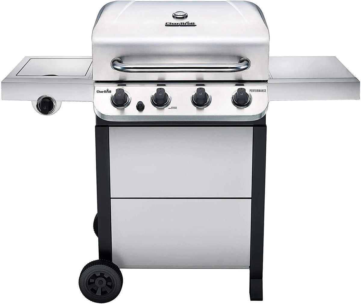 Char-Broil Performance 4-Burner Liquid Propane Gas Grill, Stainless Steel - 463377319