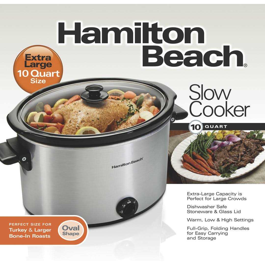 Hamilton Beach 10 Quart Slow Cooker - 33190