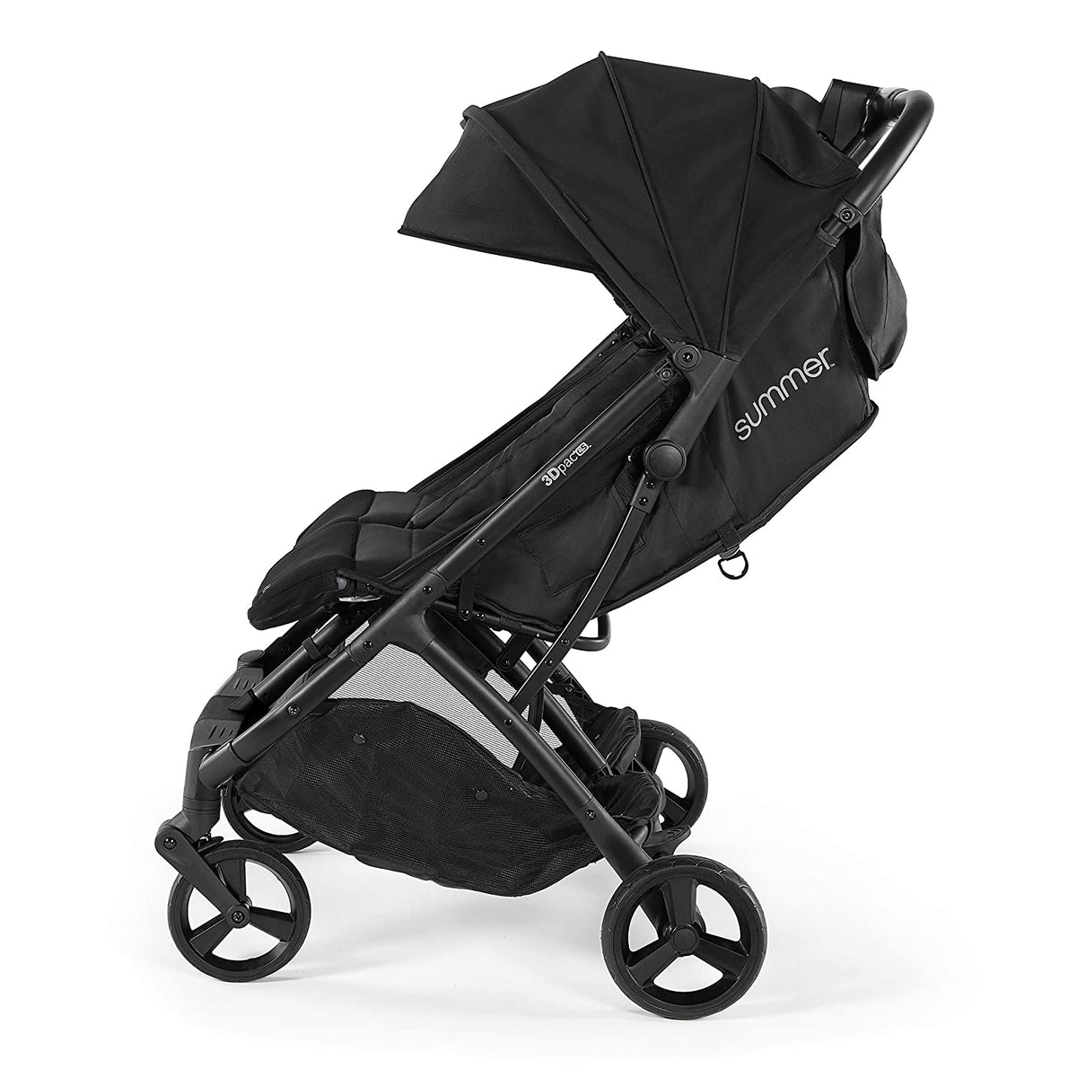 Summer Double Stroller, Black, 23 lbs - 3Dpac CS