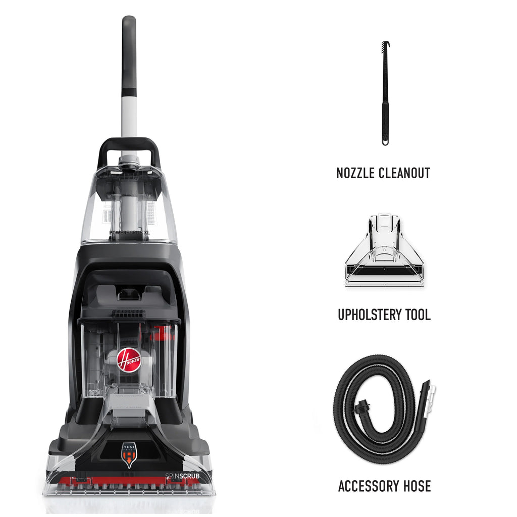 Hoover PowerScrub XL Upright Carpet Cleaner for Carpets, Rugs & Upholstery - FH68010
