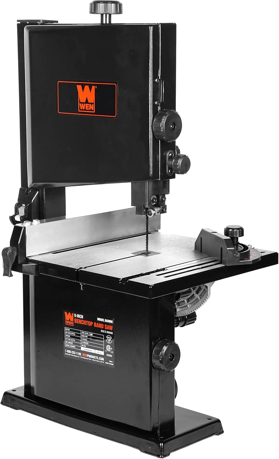 WEN 9-Inch 2.8-Amp Benchtop Band Saw - BA3959