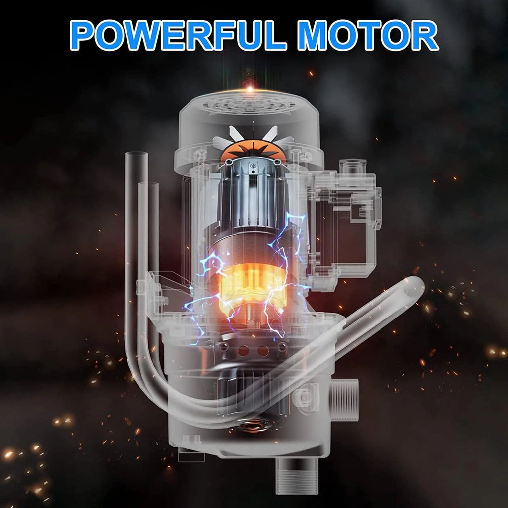 Portable Water Transfer Pump 1.6 HP 1500 GPH - Blue