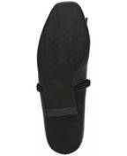 Women's Bow Mary Jane Ballet Flats - Round Toe, 0.5 Inch Heel