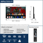 Philips 60in Class 4K Ultra HD Google Smart LED TV - 60PUL7555/F7
