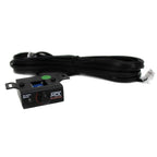MTX Terminator Dual Loaded 12in 1200W Car Subwoofer Enclosure With Amplifier And 8-Gauge Amp Kit