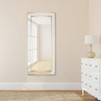 Rectangular Clear Beveled Wall Mirror - 3 Sizes