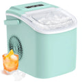Countertop Nugget Ice Maker, 33lbs/24H, Stainless Steel, Self-Cleaning