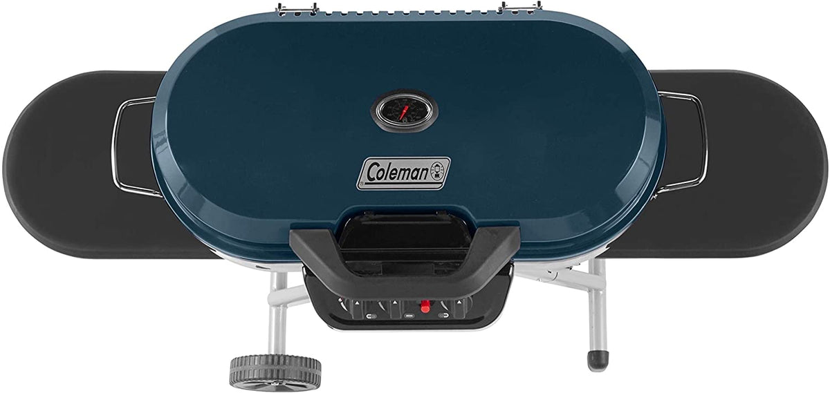 Portable Stand-Up Propane Grill, Black, 3 Burners - 285