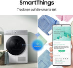 Samsung Washing Machine, 9 kg, 1.400 U/min, Black - WW90CGC04AABEG