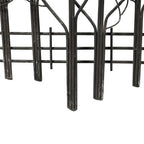 Black Metal Tree Wall Decor - Modern Forest Design Wall Art Sculpture