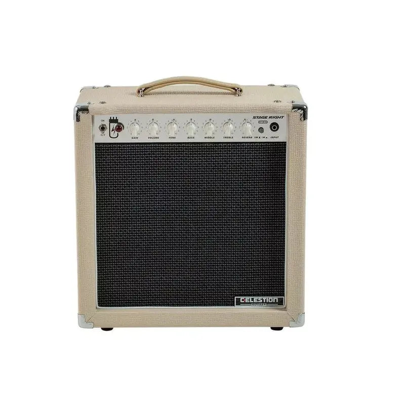 Stage Right 15W 1x12 Tube Guitar Combo Amp with Celestion Speaker and Spring Reverb - 611815