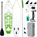 Inflatable Stand Up Paddle Board, Avocado Green, 126 in x 33 in, 330 Pounds