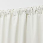 Blackout Single Window Curtain Panel, Back Tab And Rod Pocket, 100% Cotton