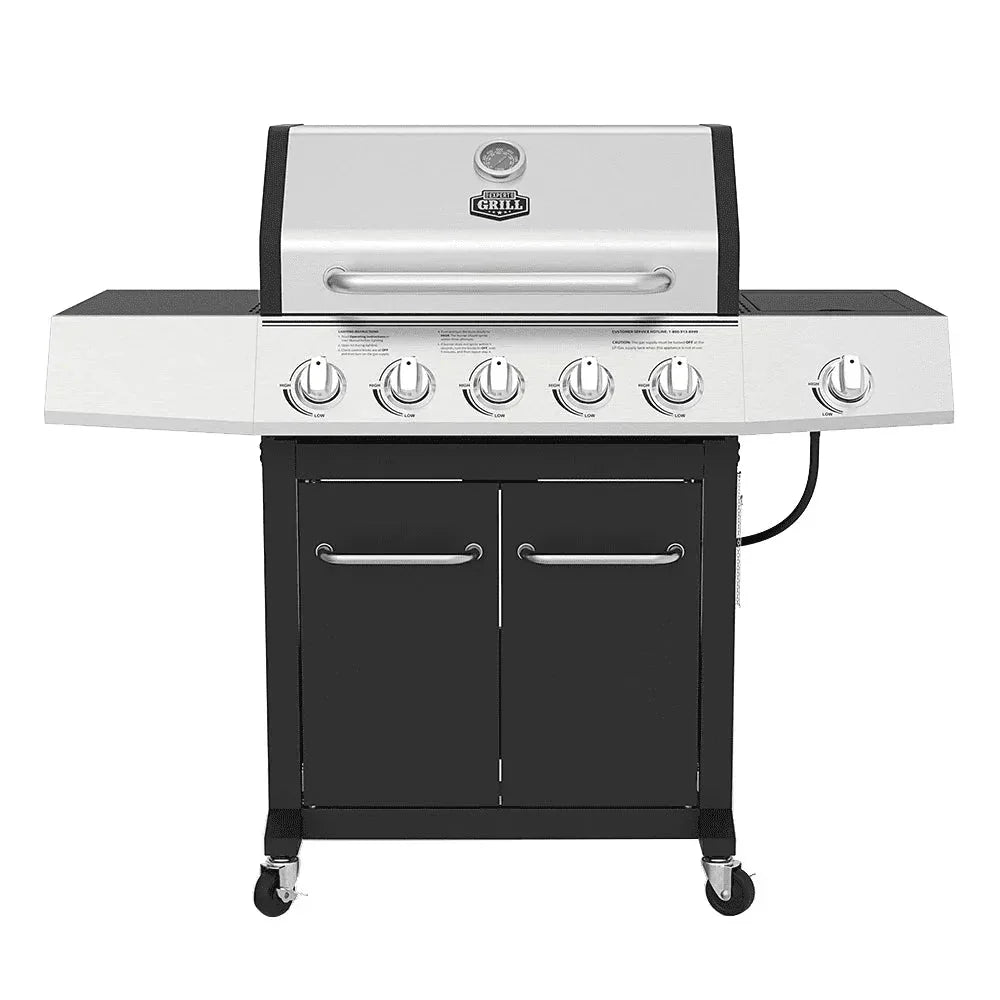 Expert Grill 5-Burner Propane Gas Grill With Side Burner - 720-0968C