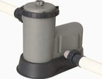 Bestway Power Steel 18 ft x 9 ft x 48 in Above Ground Pool Set - 1500-Gallon Filter Pump